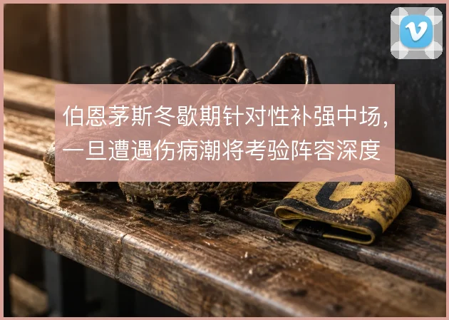 伯恩茅斯冬歇期针对性补强中场，一旦遭遇伤病潮将考验阵容深度